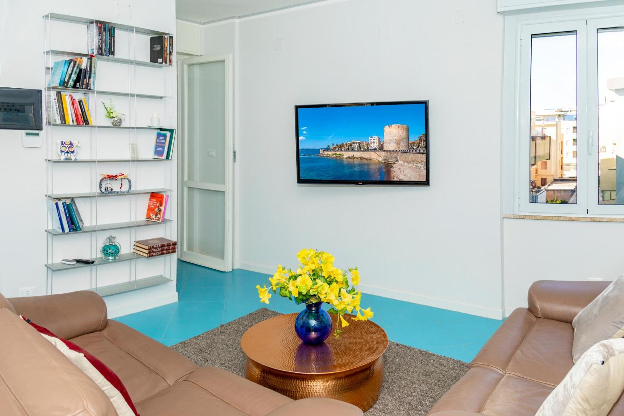 Lovealghero Stanze In Attico Vista Mare Luaran gambar